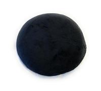 Quality Round Velvet Sinamay Fascinator Base Pillbox Hat DIY Material Make Millinery Supplies Wholesale (Black)