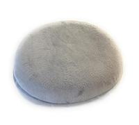 Quality Round Velvet Sinamay Fascinator Base Pillbox Hat DIY Material Make Millinery Supplies Wholesale (Light Grey)