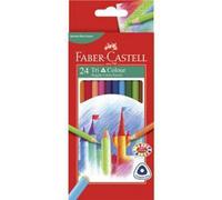 Quality Shape Faber Castell Triangular Grip Regular Coloured Pencils Assorted