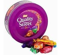 Quality Street Assorted Chocolates, 410g Metal Tin Gift Box (4 Tins x 410g)