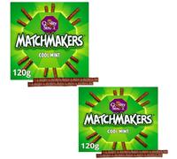 Quality Street Chocolate 120g (Pack of 2, Quality Street Matchmakers Cool Mint Chocolate Box 120g)