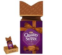 Quality Street Limited Edition Coffee Creme Cracker 290g - Dark Chocolate Coffee's Cremes in Festive Gift Box - Christmas Sweets Gift (Coffee Creme Cracker)