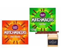 Quality Street Matchmakers Chocolate Sticks - Salted Caramel, Cool Mint & Zingy Orange - 3 Flavours Gift Box | Christmas Chocolate Gift for Men, Women & Kids (Orange & Cool Mint)