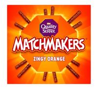 Quality Street Matchmakers Zingy Orange Chocolate Box 110g | Christmas | Pack of 1