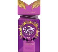 Quality Street Purple One Chocolate Cracker 269g | Classic Caramel and Hazelnut Chocolates | Christmas Chocolate Gift | Festive Holiday Treat | Perfect Stocking Filler