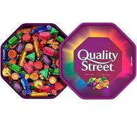 Quality Street Sharing Chocolate Tub - Assorted Milk & Dark Chocolates, Toffees & Fruit Cremes, Christmas Gift & Party Sharing Sweets (Pack of 1)