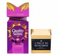 Quality Street The Purple One 252g - Luxury Dark Chocolate with Hazelnut Caramel Centre | Purely Purple Gift Box | Perfect Christmas Chocolate Gift for Her & Him