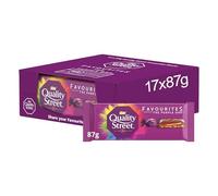 Quality Street The Purple One Chocolate Sharing Bar 87g (pack of 17), Caramel and Hazelnut Filled Bar, Christmas Gift, Festive Treat for Sharing