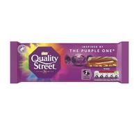 Quality Street The Purple One Sharing Block | 87g of Milk Chocolate with Caramel & Hazelnut Pieces | Festive Treat for Gifting, Sharing & After-Dinner Moments