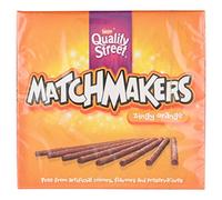 Quality Street Zingy Orange Matchmakers, 130g (Pack of 10)