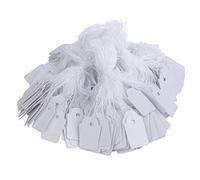 Quality Strung Jewellery tie on Swing Tags Labels 27x16mm(Pack of 1000)