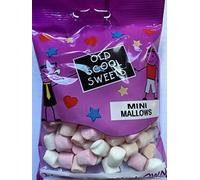 Quality Sweets Mini Marshmallows Pink and White 30g Mini Mallows (Pic n Mix Any 20 Bags = Free Standard Shipping Worth £2.49)