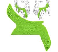 Quality Time Beard Shaping Tool Guide; Flexible Beard Guard, Do-it-Yourself, Innovative Design Template, Haircut Trimming Stencil - Beard Lineup Shaving Guide, Made in USA