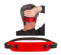 Quality Time Neck Hair Guide SuPremium, the Original Neckline Template for Shaving and Keeping a Straight or Curved Neck Hairline; a Line Up Stencil/Guard for Neckline, Do-it-Yourself Made in USA