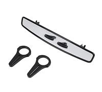 Quality Universal ATV UTV Rear View Mirrors with Tawny Glass for Car Durable Anti Rust Lightweight Easy to Install Suitable for ATV UTV Black Plastic Aluminum Size 14.6x2.1in