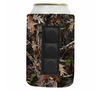 QualityPerfection Magnetic Can Cooler Sleeves (3 Magnets) Strong, Reliable Magnetic Holder with Premium 4mm Neoprene Thickness 12 oz heavy-duty magnets vs 2 Magnets Industry Standard (1, Camo Forest)