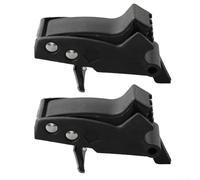 Qualoramall 2pcs N087367 Lever Release Compatible with DE7023 DE7033 DE7025 DWX723 DW7231 DWX724 Miter Saw Stand, Black Plastic Replacement Part for Workshop Power Tools