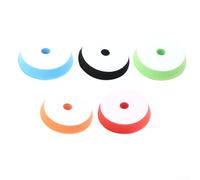 Qualoramall 5Pcs 125mm Sponge Polishing Pads for Car and Glass, Scratch Removal Buffing and Waxing Discs, Washable Reusable Backing Pads for Power Tools(B)