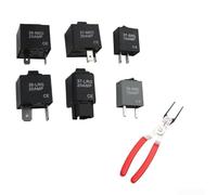 Qualoramall 6pcs Relay Bypass Switch Kit with Extractor for OE 9036 9037 9038 Diagnostic Scan Tool Fuel Pump Tester Compatible with Domestic Japanese Korean German Vehicles