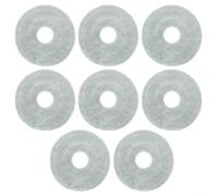Qualoramall 8 10 Pack Mop Pads for Xiaomi X20 Max Pro Plus X10 Plus L10s Robot Vacuum Cleaner Washable Microfiber Replacement Parts Accessories(8PCS)