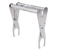 Qualoramall Bee Hive Frame Clip Stainless Steel Queen Excluder Holder Tool for Nest Box Rearing Accessories 13x11.5cm