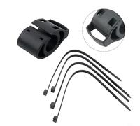 Qualoramall Bicycle Handlebar Mount for Garmin 410 610 920 GPS Watch, Silicone Bike Computer Holder Bracket for Cycling Running Training, Secure Fit Sports Watch Adapter A