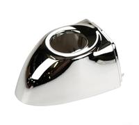 Qualoramall Car Door Handle Cover Cap Front Outer Door Handles Cap Plated Chrome ABS Front Doors Handle End Cover 735607049 6AQ85SZ0AA for Fiat 500X 2016-2021