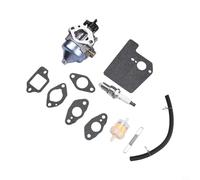 Qualoramall Carburetor 16100-Z8B-901 BB76A Tune Up Kit with Gaskets Fuel Filter Hose for Honda GCV160LA0 GCV160LA1 HRR216K10 HRR216K9 HRS216K7 Lawn Mower Engine Parts