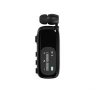 Qualoramall Collar Design Headset Microphone System with 20 Hour Playback Digital Battery Display for Speaker PA Audio Mixer Teaching Preaching Public Speaking(Black)