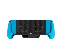 Qualoramall Cooling Handle For SWITCH LITE Gaming Accessory With A 5600MAh Battery Heat Dissipation System For Extended Gaming Session(Blue and Black)