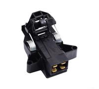 Qualoramall Dishwasher Door Latch for Electrolux Refrigerator Replacement Part 5304516818 5304527418 154722401 ABS and Lock Kit 77x72mm