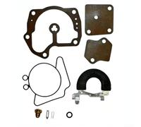 Qualoramall For Johnson 120-300 Outboard Carburetor Kit 600-36 with Float, Metal Replacement Part for Marine Engine Repair, Includes Essential Components for Models 120 150 200 25