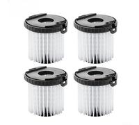 Qualoramall For Karcher 5 5 Cordless 5 Premium Long-Life Washable Vacuum Filter Replacement Part 2.863-239.0 High Efficiency Dust Filtration Accessory Compatible w(4 PACK)