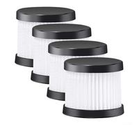 Qualoramall For Karcher Cordless Handheld Vacuum Cleaner CVH 2/CVH 2 Premium HEPA 12 High-Performance Filter Set, Dual Pack Replacement Filters for Improved Air Quality and(4 PACK)