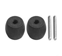 Qualoramall For NARWAL S1 Vacuum Floor Scrubber Motorized Head Replacement Wheels 4-Pack Plastic 2 cm Diameter Black Roller Wheels for Cleaning Machines(B)
