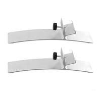 Qualoramall Infrared Heating Panel Stand Feet 2PCS Portable Aluminium Alloy Floor Stand Legs for 16-22mm Framed Heater Plates Compatible with Various Infrared Heaters