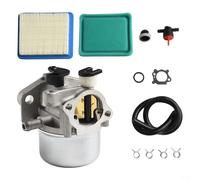 Qualoramall Lawn Mower Carburetor Kit for 6.75 for HP 190CC Engine Replacement for 799871 790845 799866 796707 794304 4 Cycle Quantum Series with Fuel Pipe Gasket Air Filter an