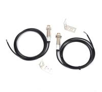 Qualoramall NPN Photoelectric Switch Sensor Infrared Visible Light 10-20M Detection Range Brass Housing DC6-36V for Industrial Automation E3F-20C1 E3F-20L