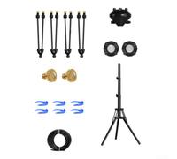 Qualoramall Outdoor Misting Systems with Adjustable Tripod 2.6-5.3 ft