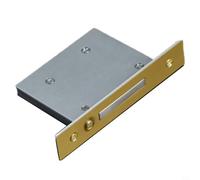 Qualoramall Pocket Door Handles Zinc Alloy Recessed Door Pull Handle Spring-Loaded Pocket Doors Edge Pull Handle Sliding Pockets Doors Hid-den Finger Pull Pockets Handle with Pop-Up Ring(Golden)