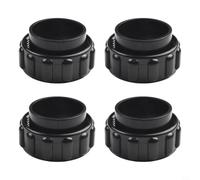 Qualoramall Pool Salt Chlorinator Union Replacement Kit for IntelliChlor IC20 IC40 IC60 IC80, 1.9 Inch Connector Set with O-Rings and Nuts, Replaces Part Number 520595 (2 or 4 Pack)(4pcs)