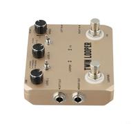 Qualoramall Rowin Looper Guitar Effect Pedal, 11 Modes Loop Station with 10 Min Recording, Reverse & Speed Control, True Bypass, Dual Channel Volume, Aluminum Alloy Metal Case for Electric Gui