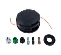 Qualoramall String Trimmer Head Kit for Echo SRM-225 SRM-230 SRM-210 Replaces 99944200907 Feed 400 Replacement Parts 8 Piece Set