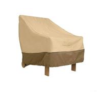 Qualoramall Waterproof 210D Oxford Outdoor Loveseat Cover for Patio Bench Sofa with Drawstring Hem Silver Coated Weather Resistant Protection 80x85x92cm(Rice Curry Color)