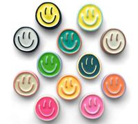 Qualsen Fridge Magnets Cute Whiteboard Magnets for Home, 12 PCS, 12 Colors