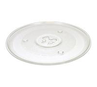Qualtex 3 Lug 270mm Glass Turntable Plate Dish for Panasonic Microwaves