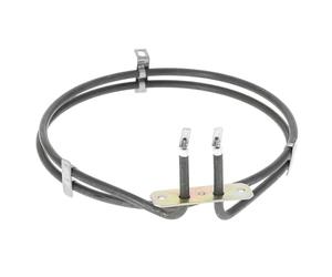 Qualtex AKZ451 Circular 2 Turn Fan Oven Element for Whirlpool, 2000 W
