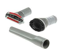 Qualtex QUATLS197 Dyson Vacuum Cleaner Attachment Tool Kit, Plastic, Grey