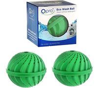 Qualtex Eco Friendly 1000 Wash Washing Machine Laundry Balls Softens and Cleans Clothes (2PK)