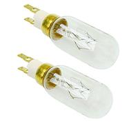 Qualtex first 4 spares First4Spares Replacement Type T25 T Click Style 40w Lamp Bulbs Compatible with Baunekct, Maytag & American Style Fridge Freezers - Pack of 2